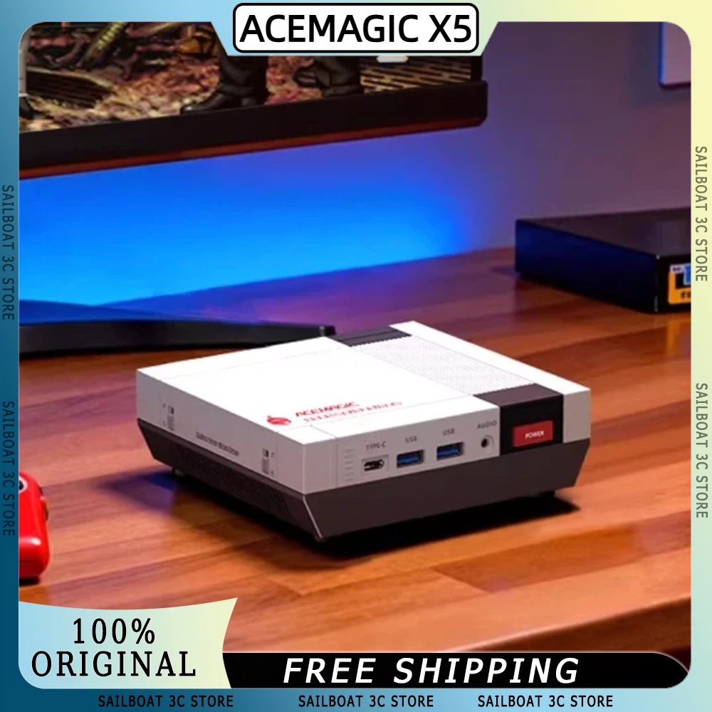 Retro Gaming Mini Pc - ACEMAGIC X5 Mini PC Rétro AMD