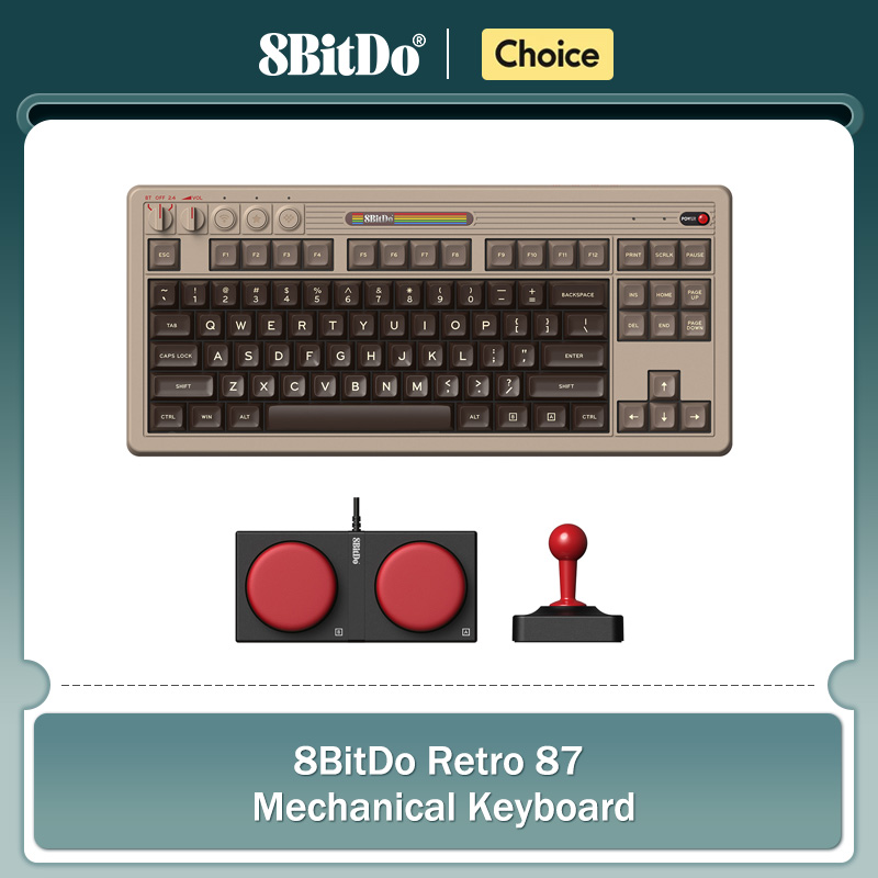Retro Gaming Us - Clavier mécanique rétro 8BitDo, clavier de