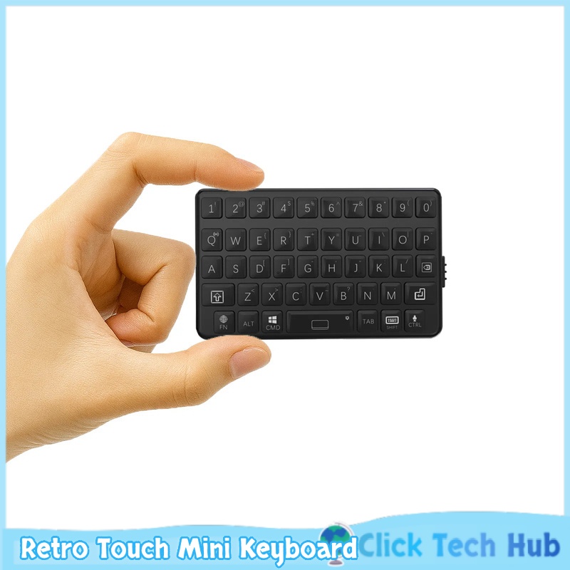 Retro Gaming Universe - Exknight rétro tactile Mini clavier Bluetooth