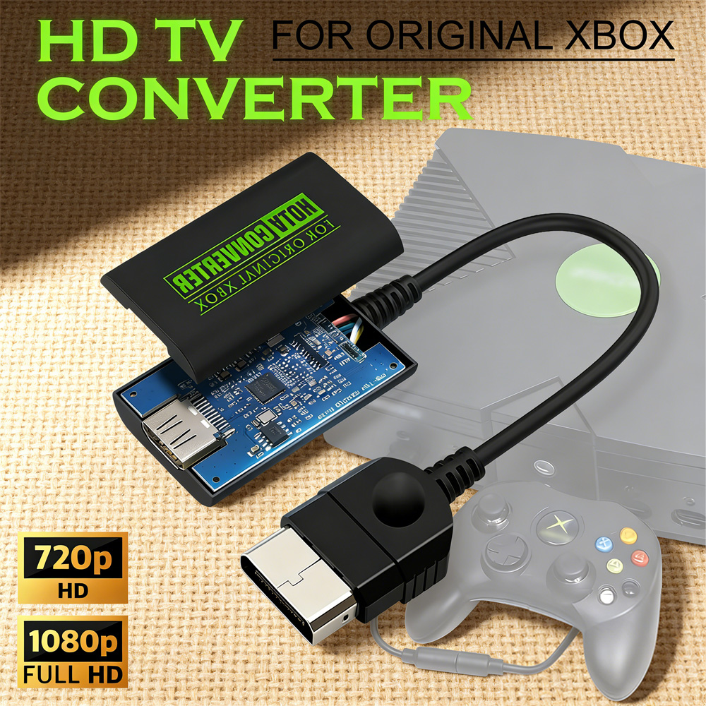 Retro Gaming Cables - Adaptateur de câble HDMI d'origine Xbox