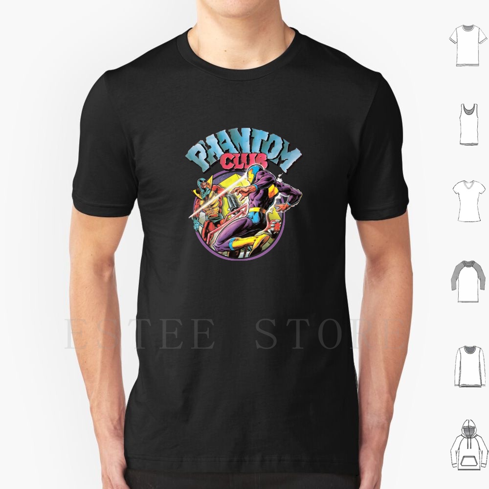 Retro Gaming Zx Spectrum - T-shirt Phantom Club-Badge DIY grande taille