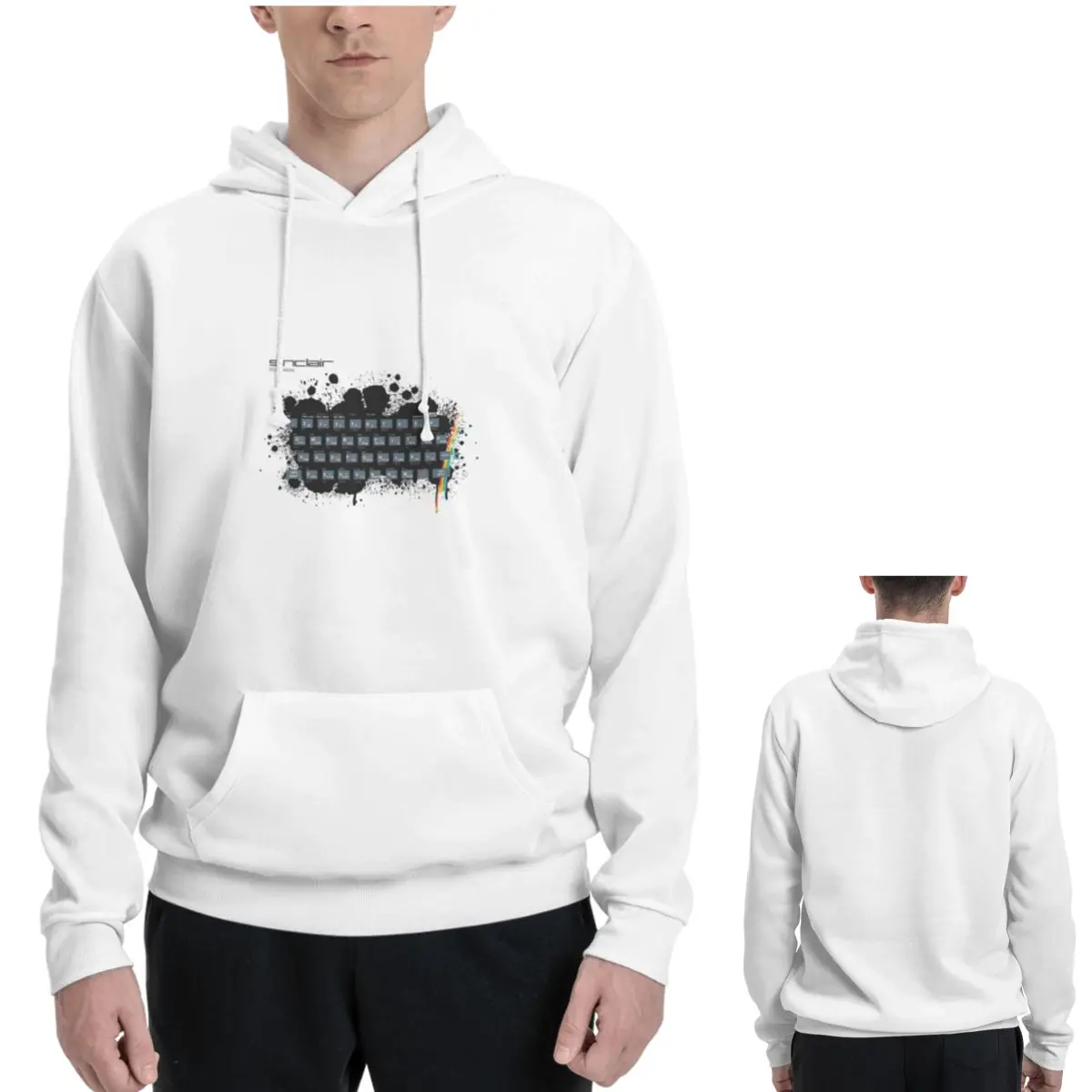 Retro Gaming Zx Spectrum - Sweat-shirt à capuche pour hommes et