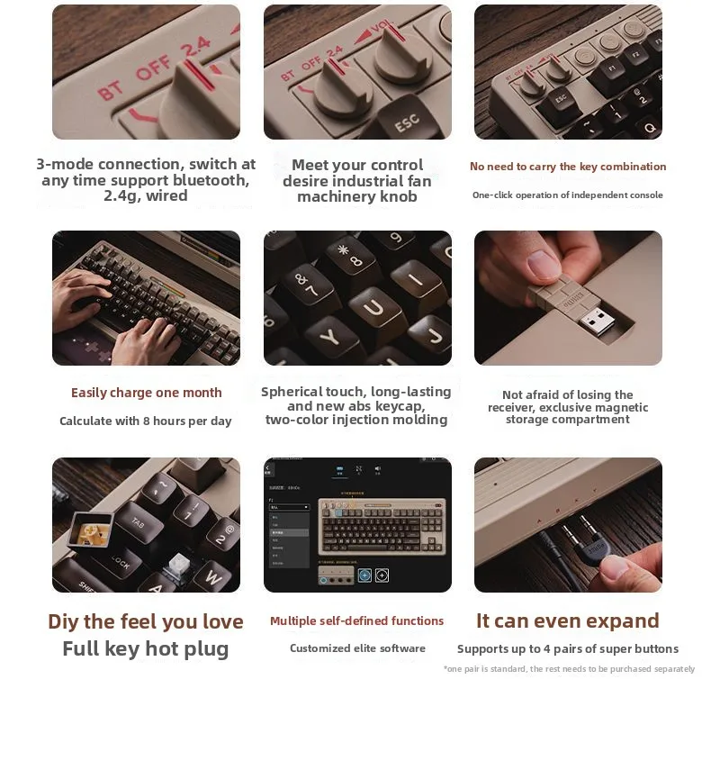 Retro87C64 clavier de jeu méca - Retro Gaming Universe avis et prix