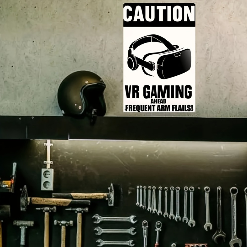 1PC Panneau en métal VR Gaming - Retro Gaming In Vr avis et prix