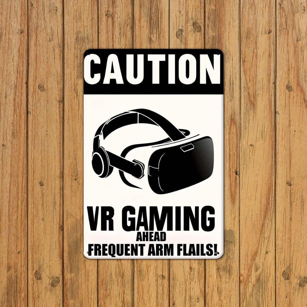 1PC Panneau en métal VR Gaming - Retro Gaming In Vr avis et prix