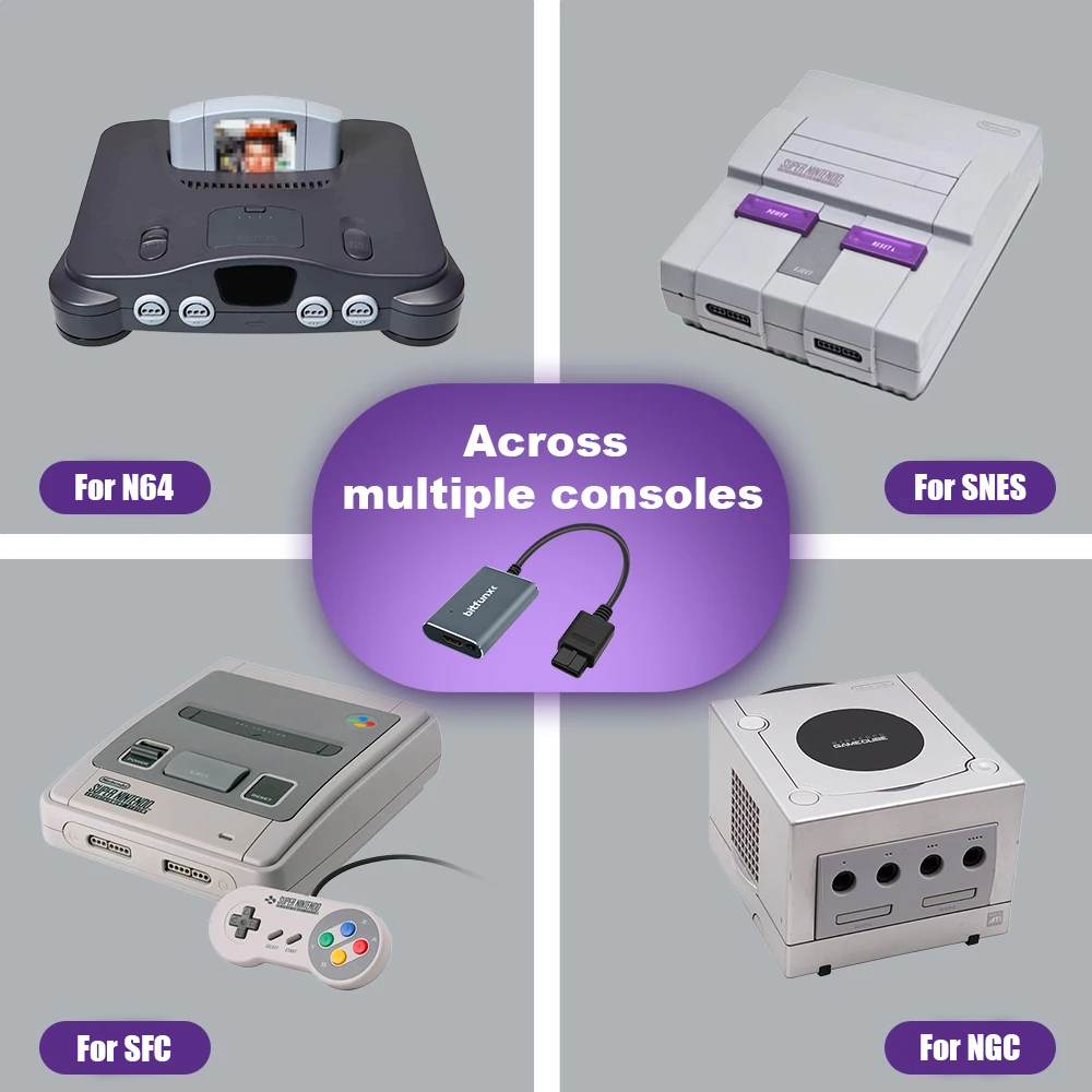 Bitfunx – adaptateur vidéo 720 - Retro Gaming Nintendo avis et prix