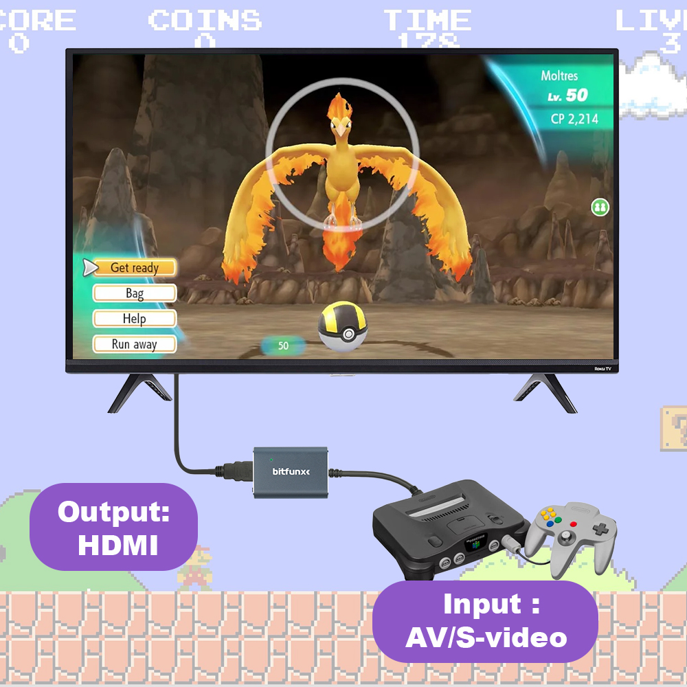 Bitfunx – adaptateur vidéo 720 - Retro Gaming Nintendo avis et prix