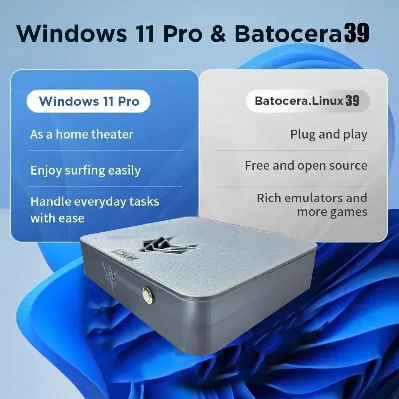 Système de jeu double AK1 Pro  - Retro Gaming Mini Pc avis et prix