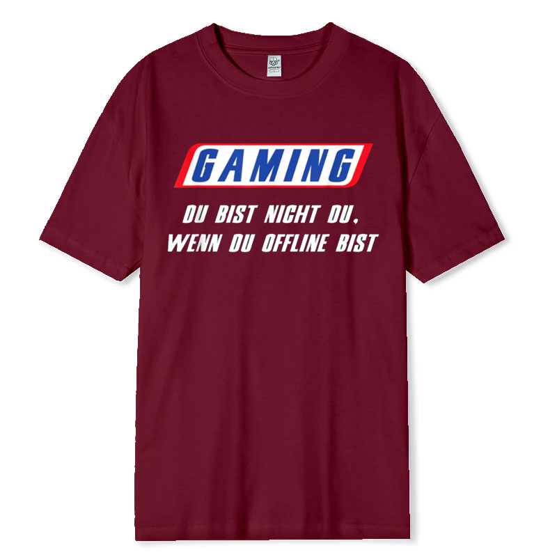 Drôle allemand t-shirt jeu Du  - Retro Gaming Gift Ideas avis et prix