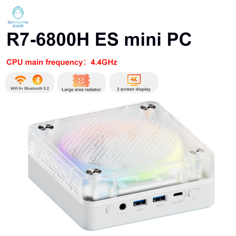 Genmachine-Mini PC de jeu AMD, - Retro Gaming Mini Pc avis et prix