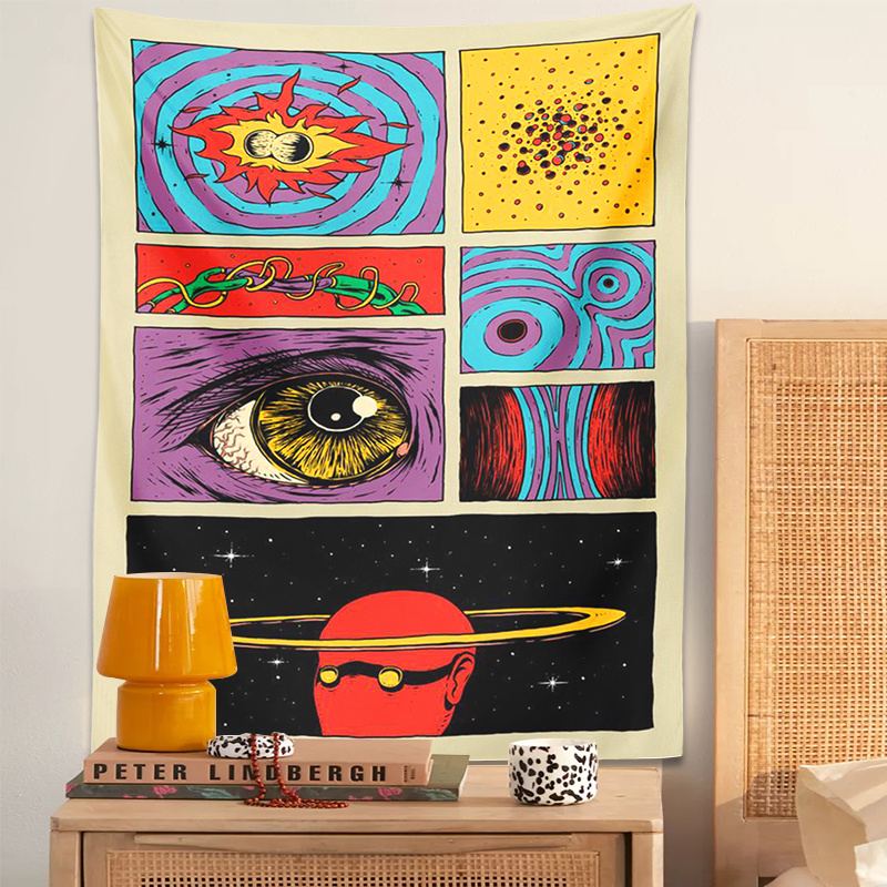 VIKAMA Tapisserie murale d'art - Retro Gaming Universe avis et prix
