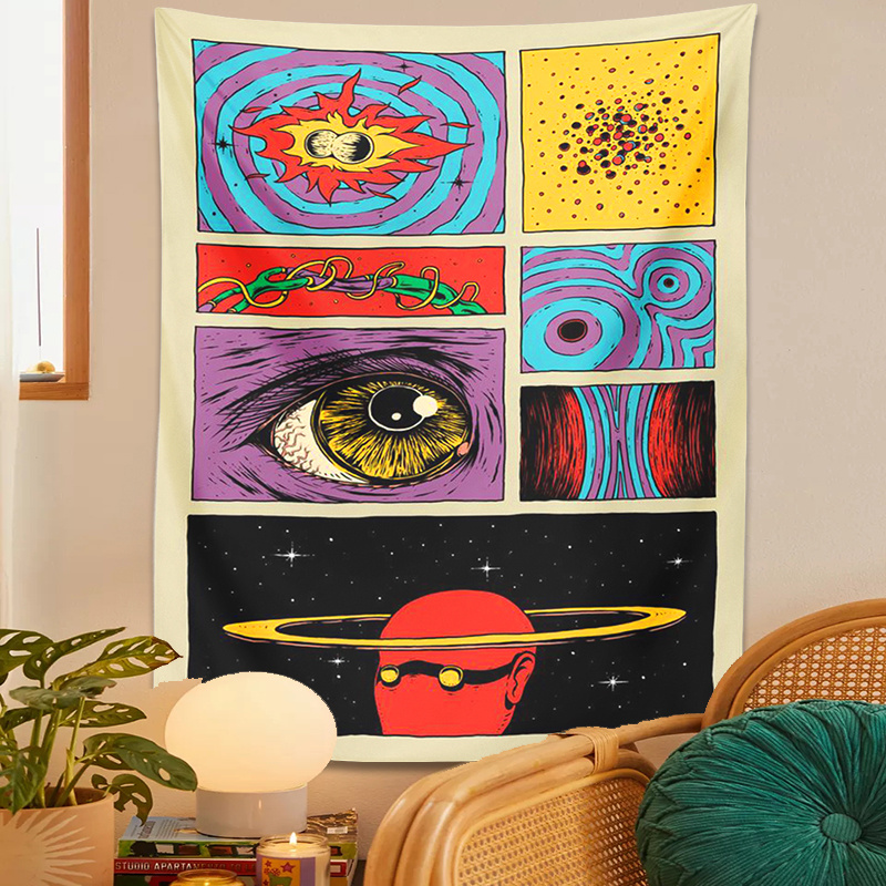 VIKAMA Tapisserie murale d'art - Retro Gaming Universe avis et prix