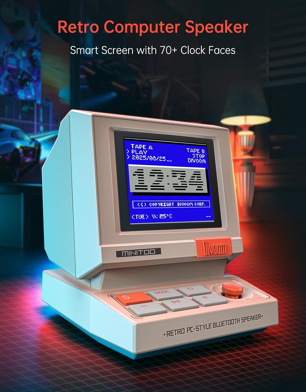 Mini-enceinte rétro style PC a - Retro Gaming Mini Pc avis et prix