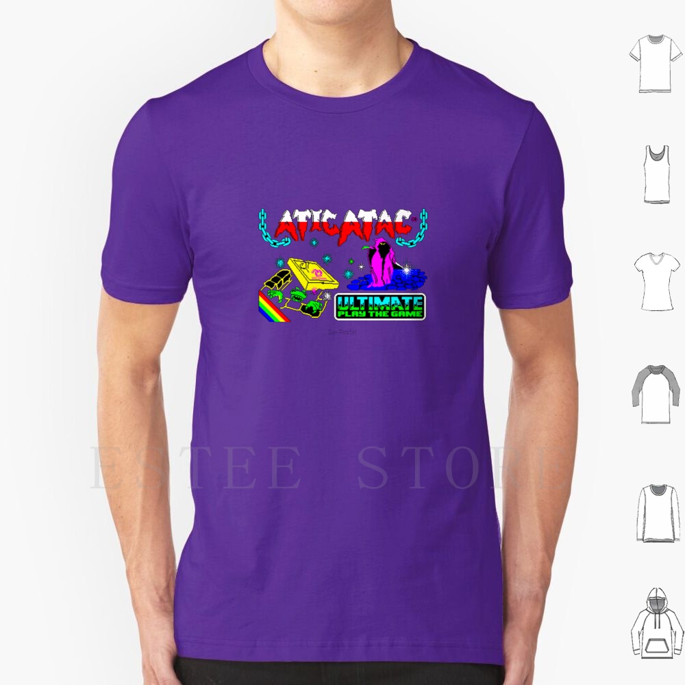 T-shirt en coton pour hommes,  - Retro Gaming Zx Spectrum avis et prix