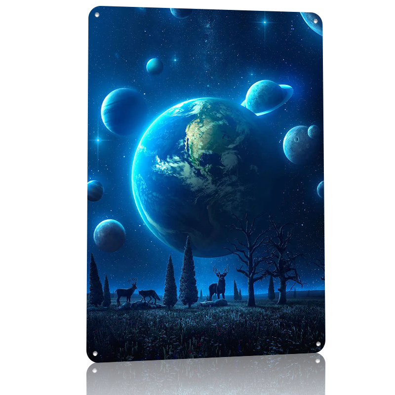 Plaque murale en métal vintage - Retro Gaming Universe avis et prix