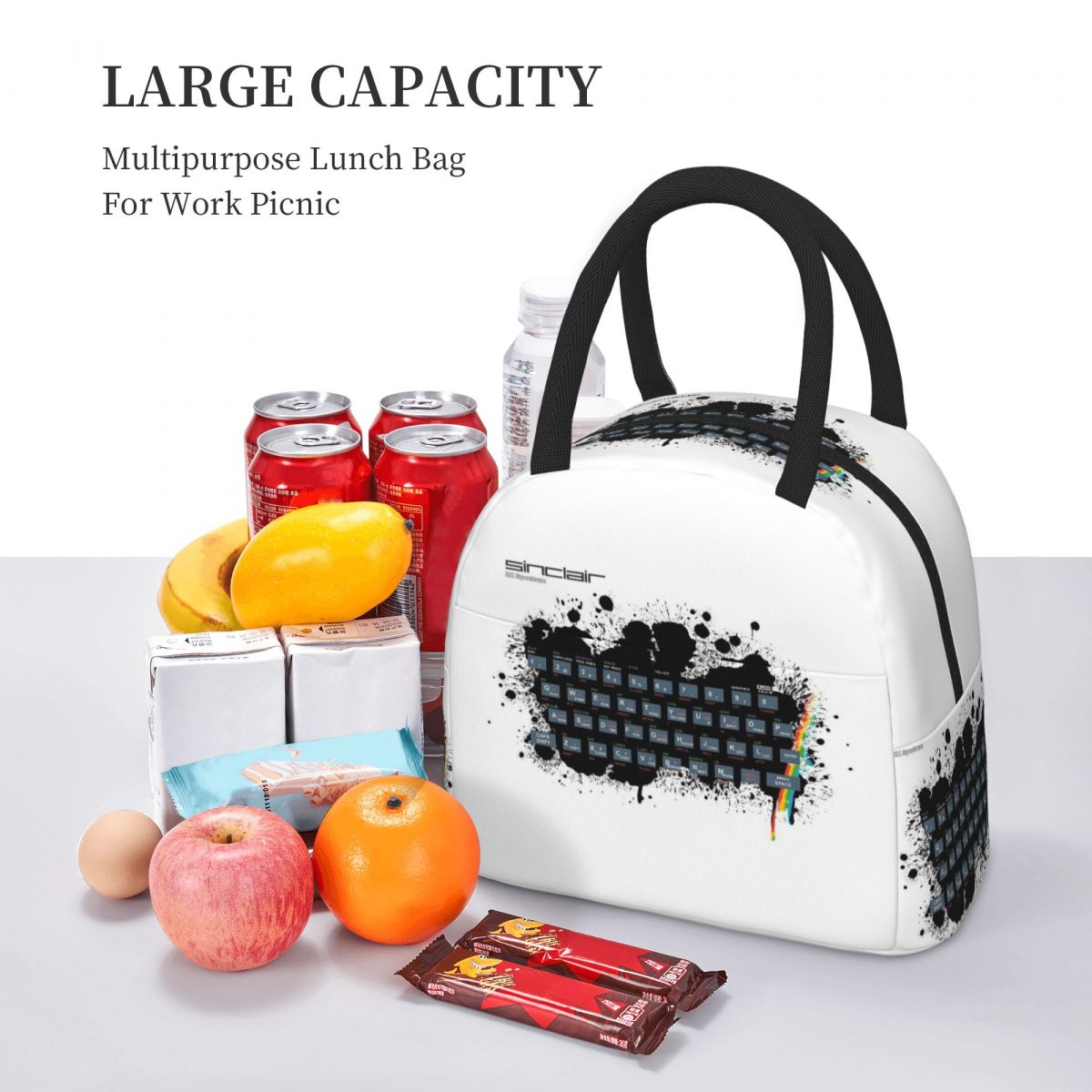 Retro Gaming Art - Sac à lunch - Retro Gaming Zx Spectrum avis et prix