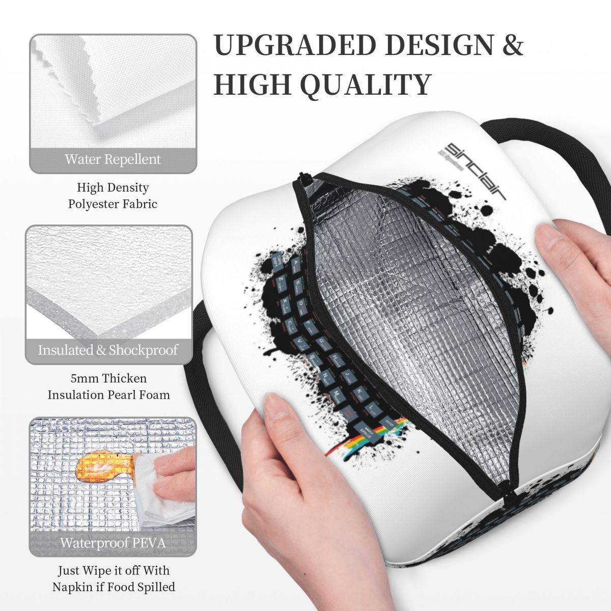 Retro Gaming Art - Sac à lunch - Retro Gaming Zx Spectrum avis et prix