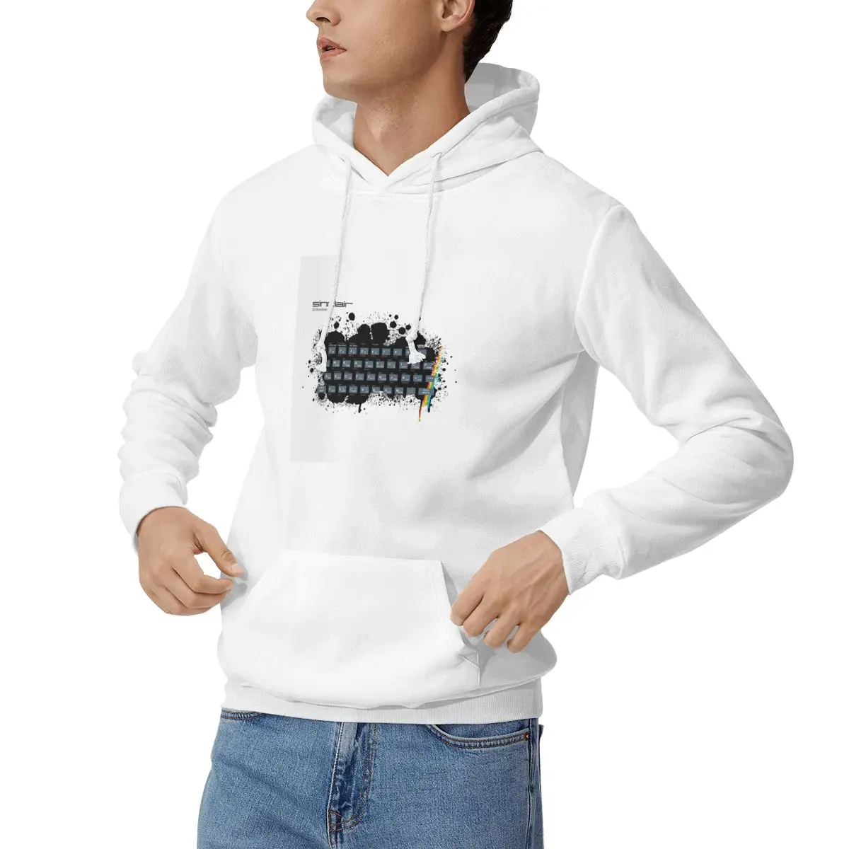 Sweat-shirt à capuche pour hom - Retro Gaming Zx Spectrum avis et prix